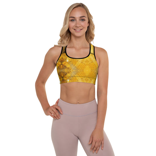 Padded Sports Bra - Solar Soul