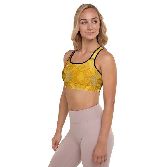 Padded Sports Bra - Solar Soul