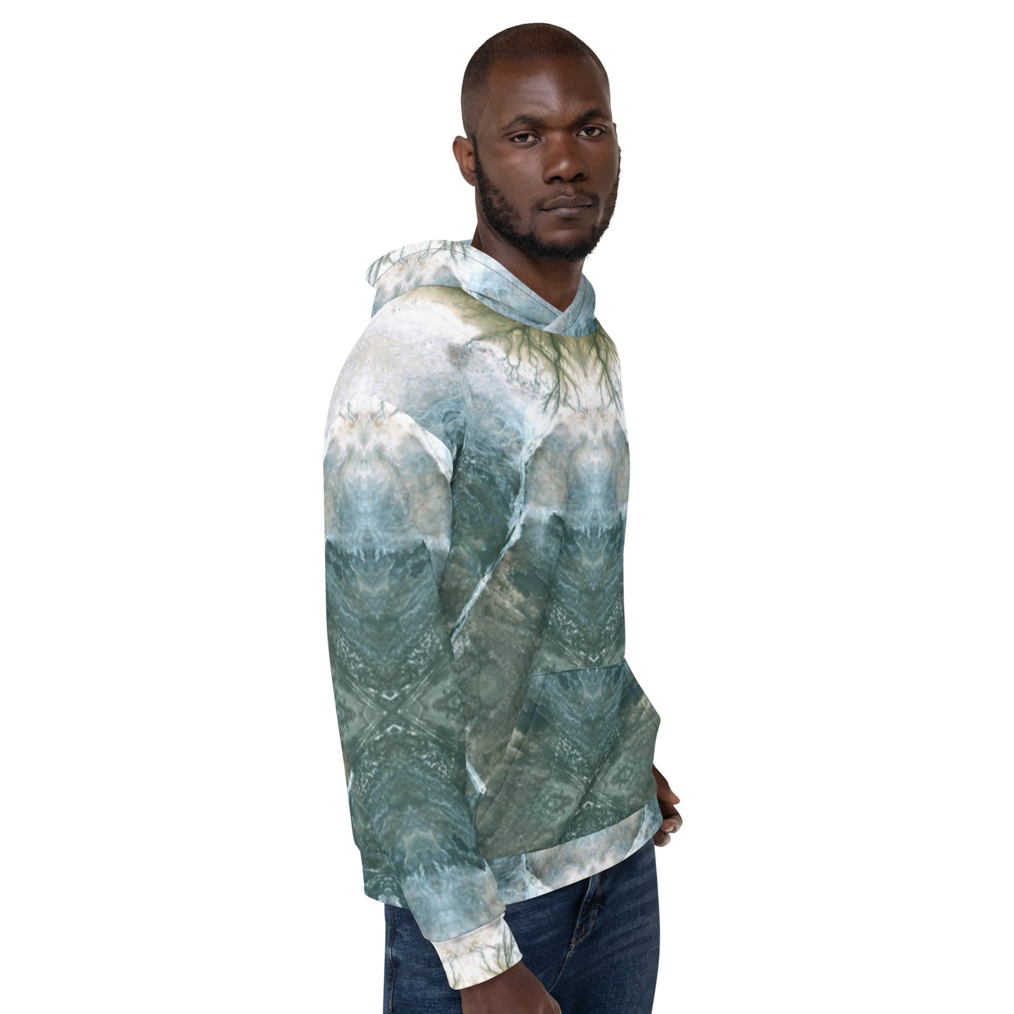 Unisex Hoodie - Dusty Diamond Haze