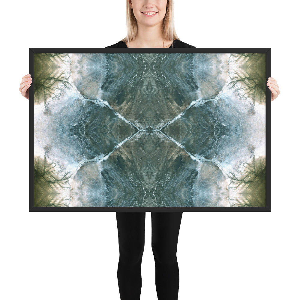 Dusty Diamond Haze - Wall Art