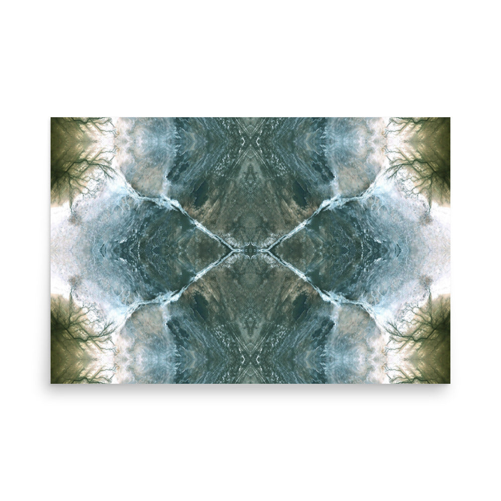 Dusty Diamond Haze - Wall Art