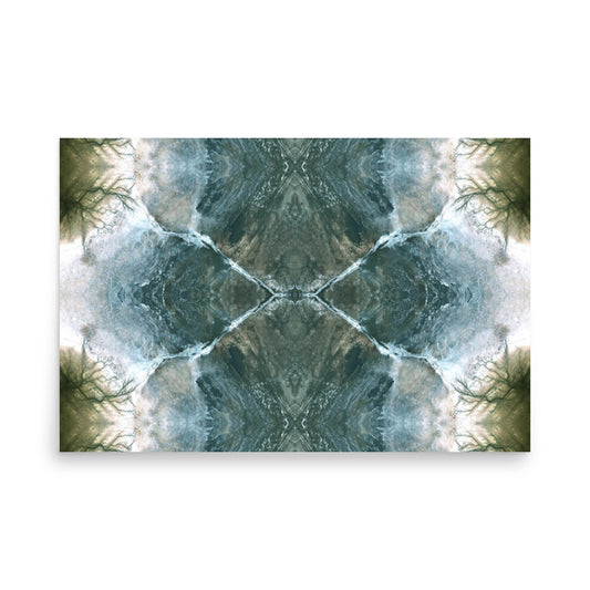 Dusty Diamond Haze - Wall Art